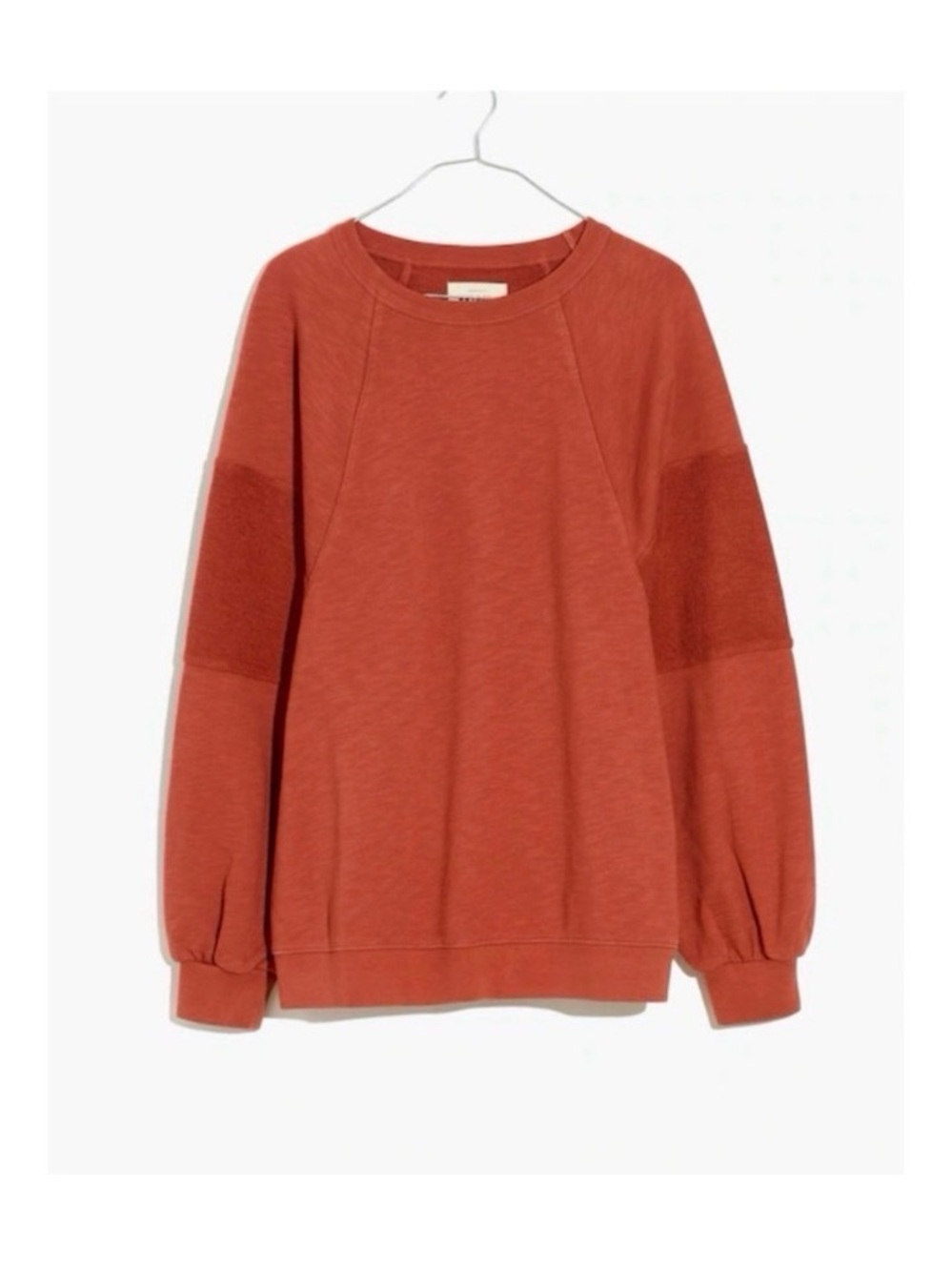 MADEWELL Burnt Orange Crewneck Sweatshirt - Picture 6 of 11